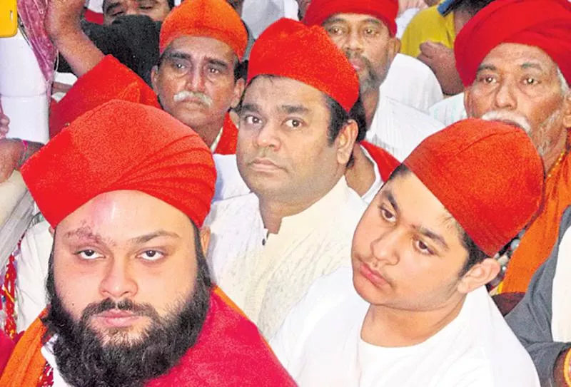 AR Rahman prayers in Kasumuru Dargah - Sakshi