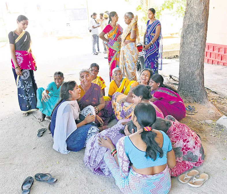 Municipal officials negligence to Cemetery in rajanna district - Sakshi