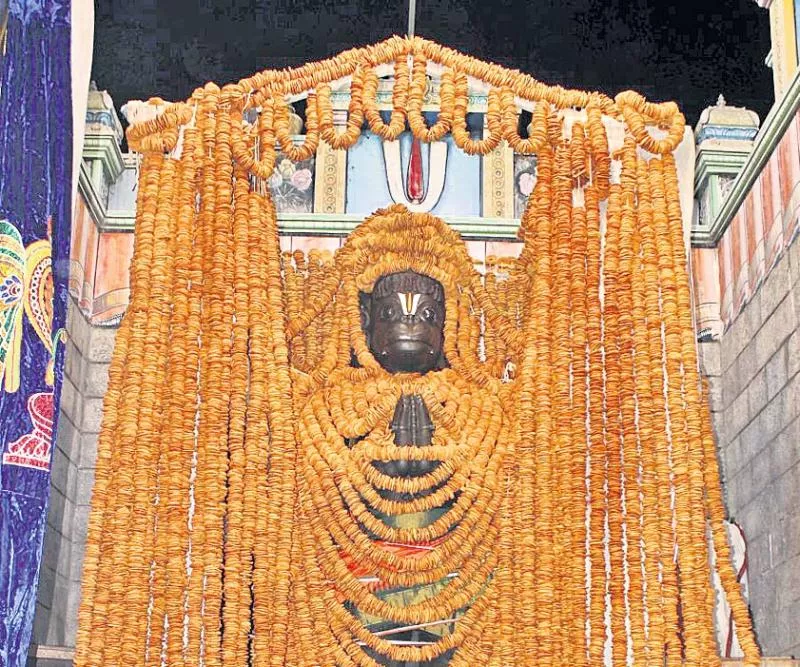 Hanuman Jayanti celebrated grandly in namakkal, Tamil Nadu - Sakshi