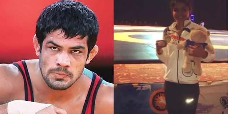 Sushil Kumar, Sakshi Malik Clinch Gold at Commonwealth Wrestling Championships