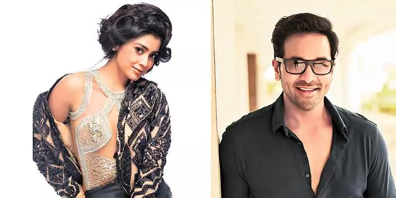 Shriya Has Brilliant Eyes, I Lost in Them : Manchu Vishnu  - Sakshi