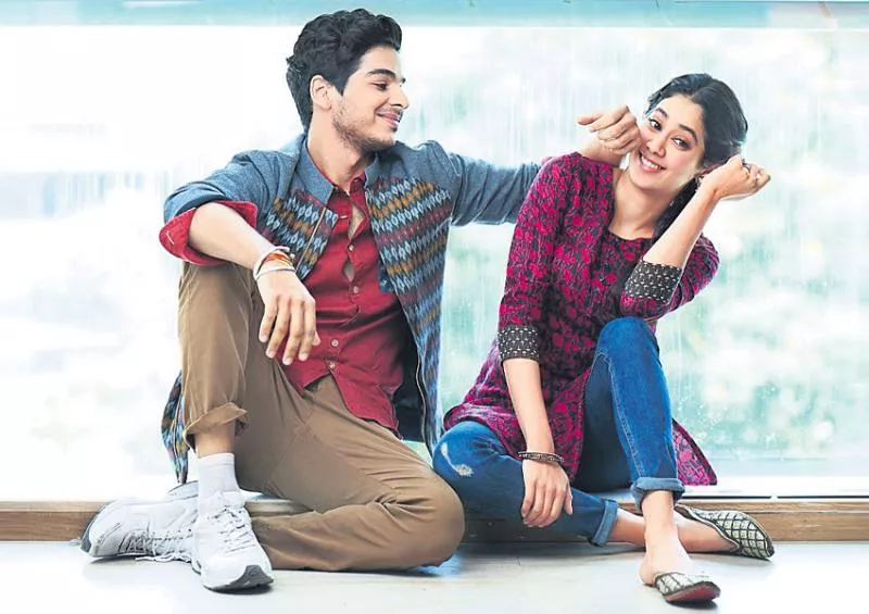  Janhvi Kapoor and Ishaan Khatter begin shooting in Udaipur - Sakshi