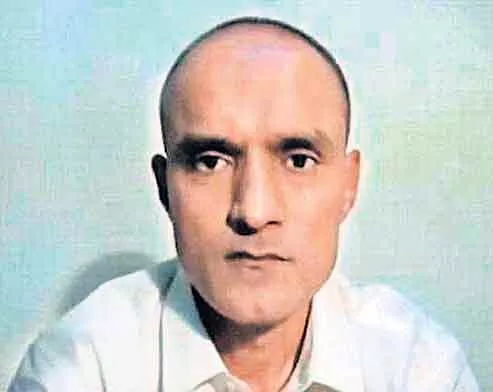 Pakistan says Kulbhushan Jadhav under no threat of immediate  - Sakshi