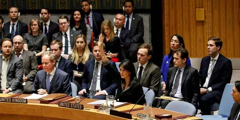 UN votes resoundingly to reject Trump's recognition of Jerusalem as capital - Sakshi