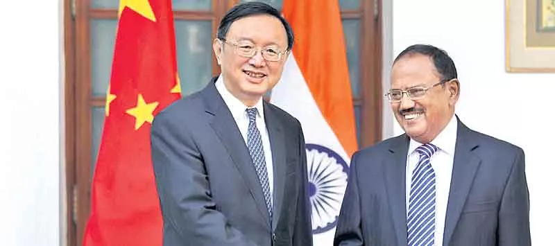 India, China Hold 20th Round Of Border Talks - Sakshi