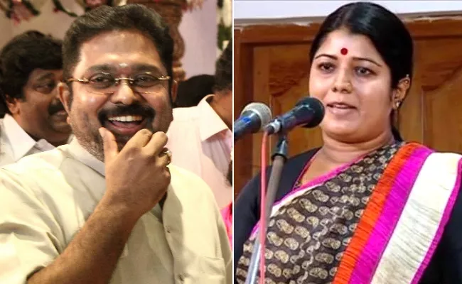 Sasikala niece Krishna Priya slams TTV Dinakaran - Sakshi