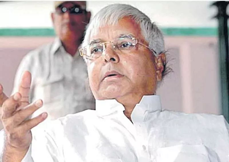 Lalu Yadav spends night in jail - Sakshi