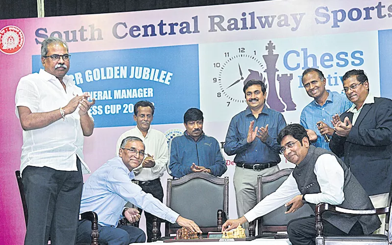 SC railway Chess tourney started - Sakshi