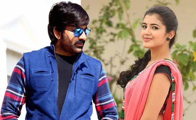 Malvika Sharma to romance Ravi teja - Sakshi