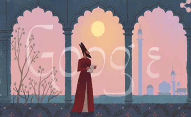 google remembers poet ghalib - Sakshi