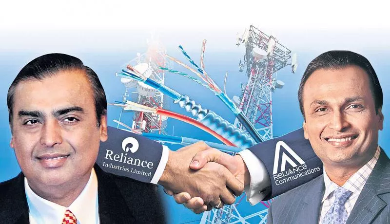 reliance jio take over reliance comunication - Sakshi