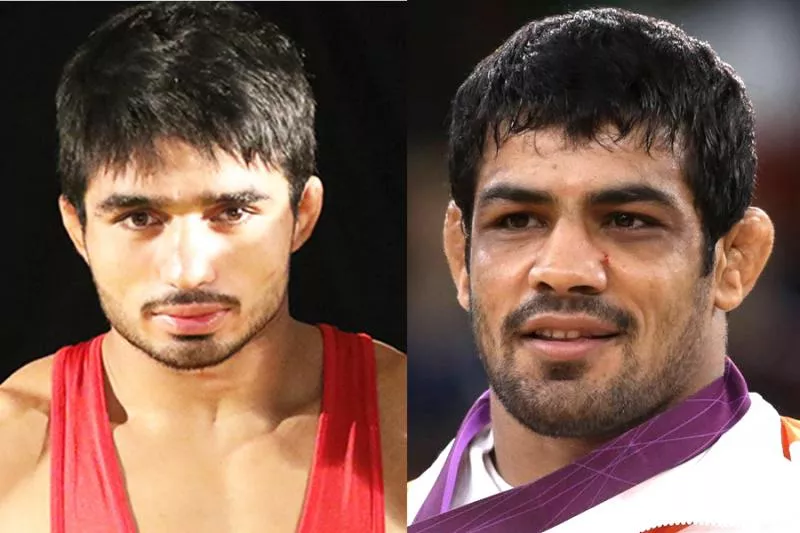 Wrestlemania at CWG trials; Sushil, Rana supporters clash - Sakshi