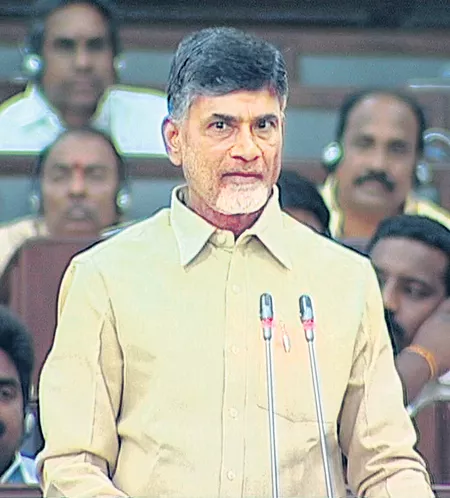 cm chandrababu naidu commented on youth talent - Sakshi