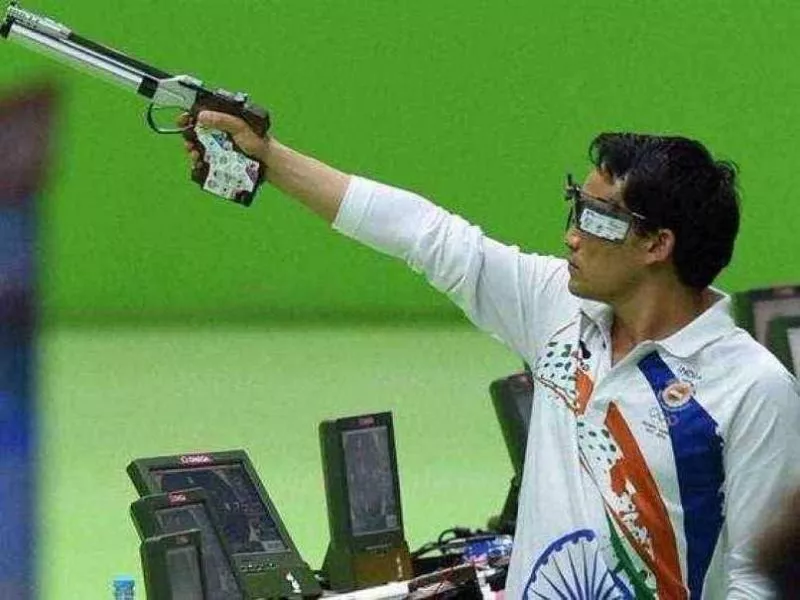 Jitu Rai Shoots 50m Pistol Gold With Record Score - Sakshi