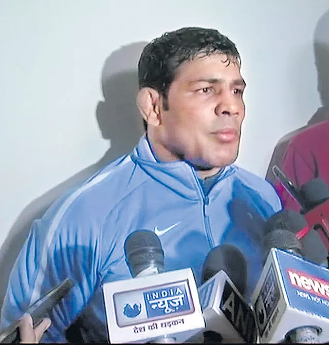 FIR against Wrestler Sushil - Sakshi