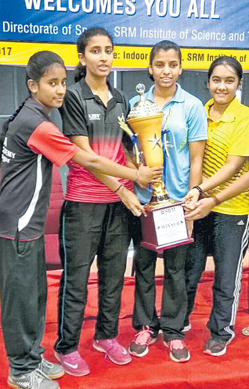 OU wins table tennis title - Sakshi