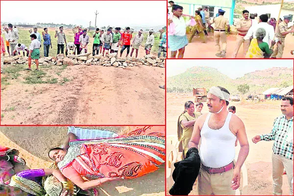 Police Pahara in Shivanaguda reservoir - Sakshi