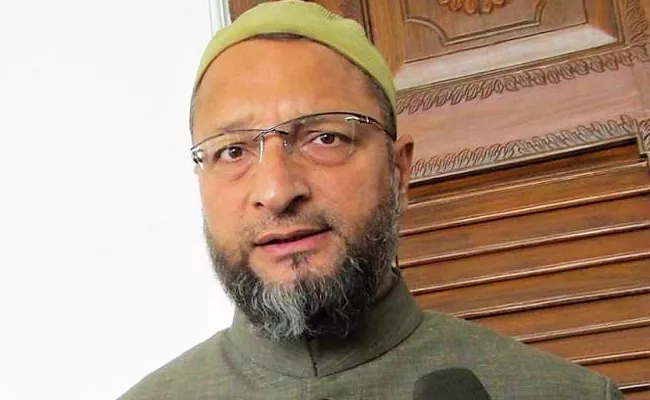 Attempt to use temple issue to save Modi in 2019, says Owaisi  - Sakshi