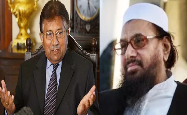 Musharraf says Forming Political Alliance With Hafiz Saeed - Sakshi