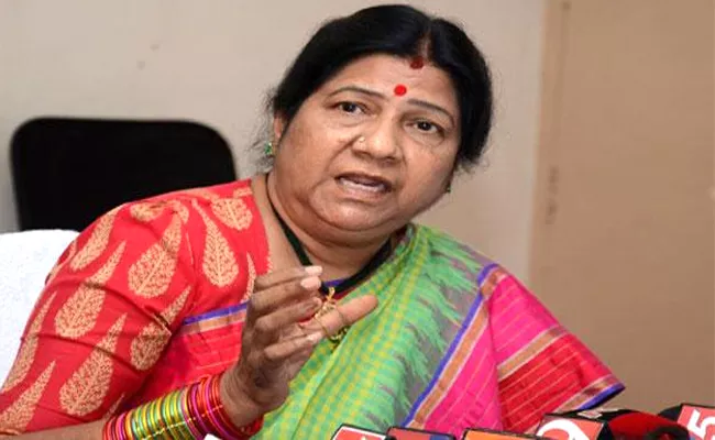 Nannapaneni rajakumari warns women to beware of men  - Sakshi