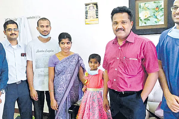 liver transplant to a children for free of cost - Sakshi