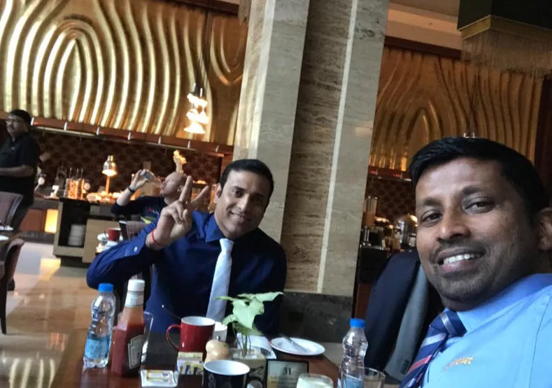 VVS Laxman Trolls Russel Arnold Over ODI Series Prediction - Sakshi