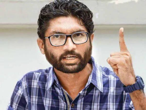 Jignesh Mewani Challange BJP over Constitution Change - Sakshi