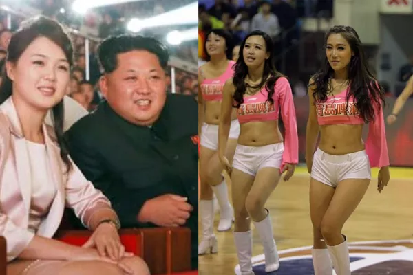 North Korea Cheer Leaders Winter Olympics - Sakshi