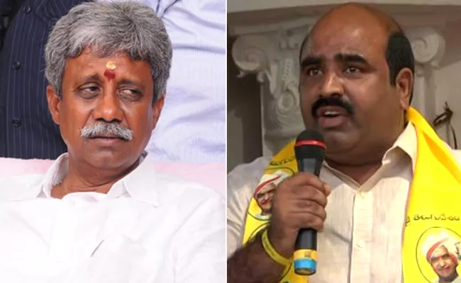 Minister Manikyala Rao Vs ZP chairman Mullapudi Bapiraju - Sakshi