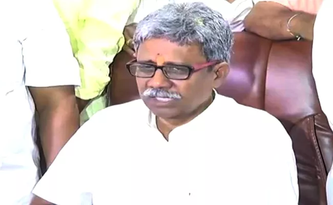 Pydikondala Manikyala Rao Slams Bolisetti Srinivas - Sakshi