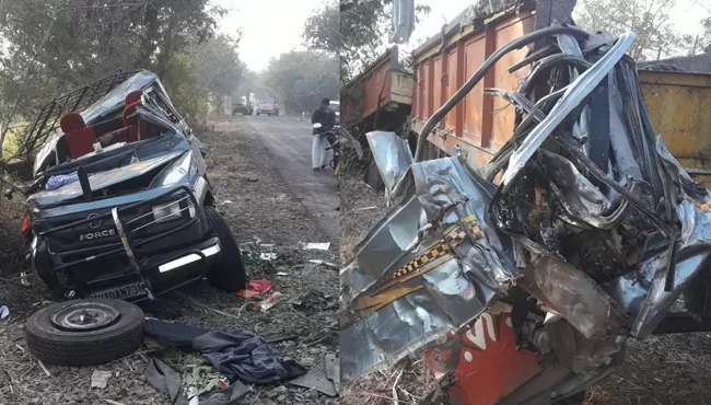 five wrestlers killed in maharashtra road accident - Sakshi