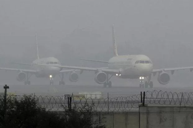 12 arriving flights diverted, 30 departing flights delayed in chennai airport - Sakshi