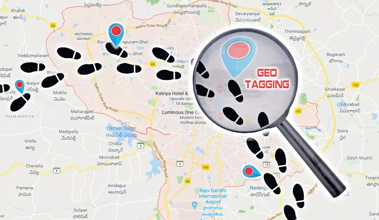 Geo tagging for criminals - Sakshi