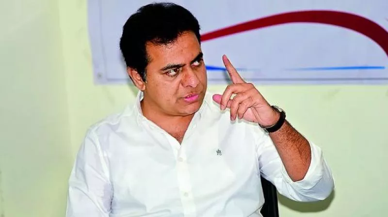 Minister KTR Video Conference with District Collector - Sakshi