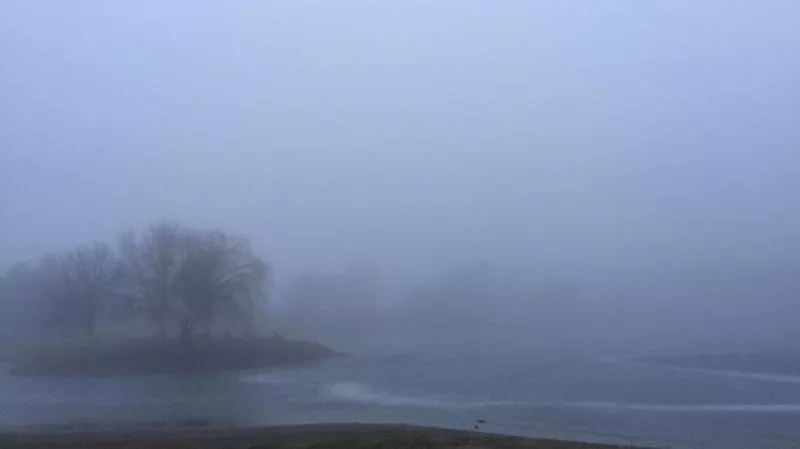 foggy weather in costal area - Sakshi