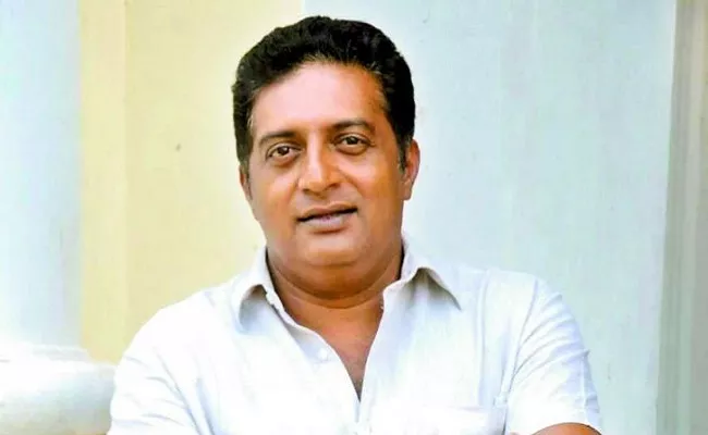 BJP members sprinkle 'divine' cow urine to cleanse stage where Prakash Raj gave a speech - Sakshi