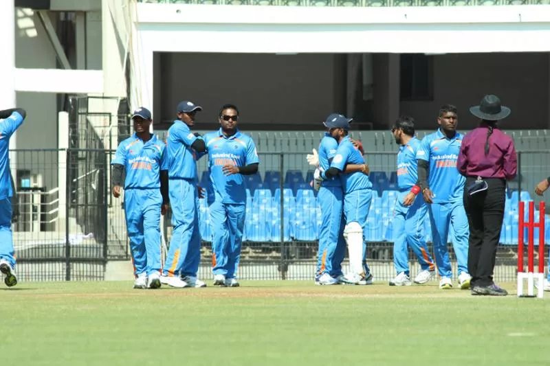 India Versus Pakistan in the Final of Blind Cricket World Cup - Sakshi