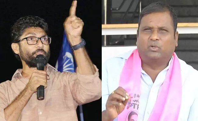 pidamarthi ravi comments jignesh mevani - Sakshi