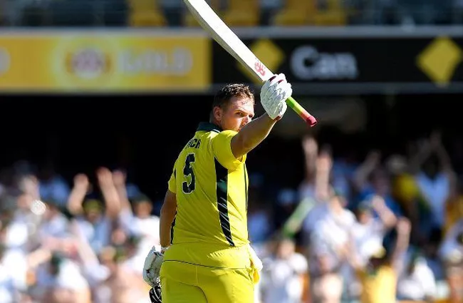 Aaron Finch is fastest to 10 ODI centuries for Australia - Sakshi