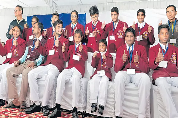 Adventure Awards for 18 children - Sakshi