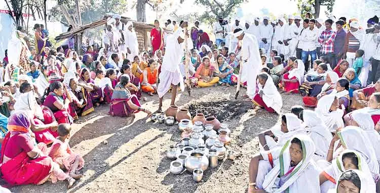 Mesram clan gears up for Nagoba jatara in Adilabad - Sakshi