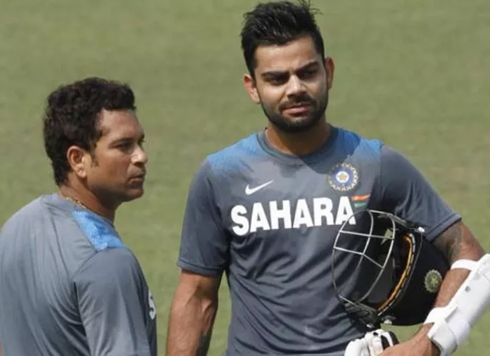 Sachin Tendulkar lauds Virat Kohli for ICC Cricketer of the Year award - Sakshi