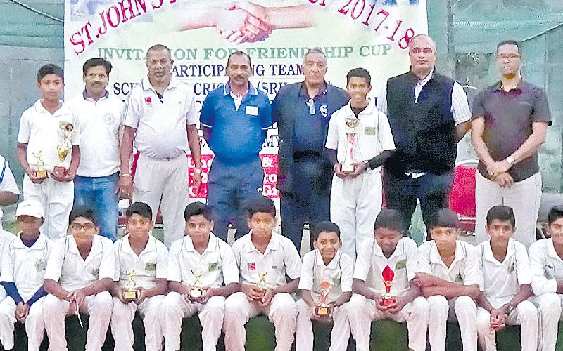 st johns wins Friendship cup t20 cricket title - Sakshi