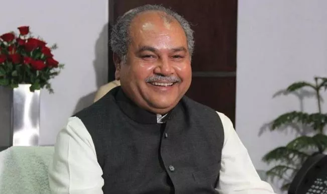 Remarks by Union Minister Narendra Singh Tomar upsets Congress - Sakshi