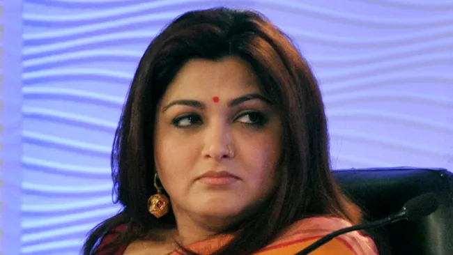 I will not come back: Khushbu Sundar told her abusive father - Sakshi