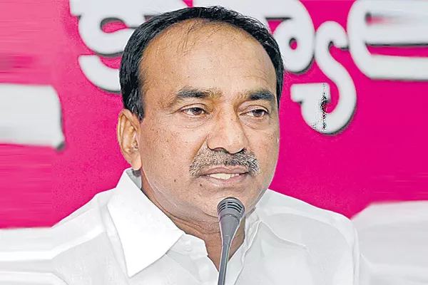 Etela says Telangana's growth rate declined due to GST - Sakshi