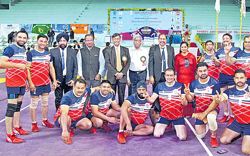 BBMB gets kabaddi title - Sakshi