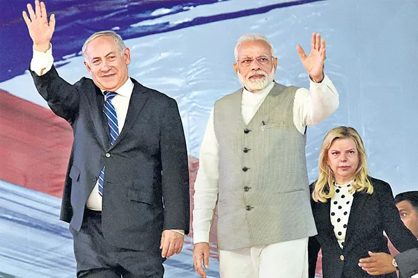 aakar patel writes article on Israeli PM Benjamin Netanyahus India visit - Sakshi