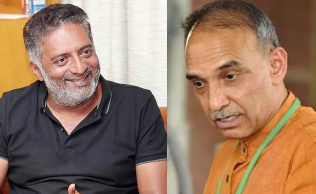 Prakash raj Counter tweet on Union Minister Darwin Row - Sakshi