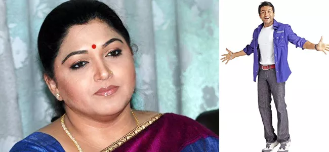 Kushboo fired on sun tv anchors - Sakshi